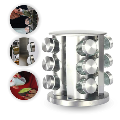 Organizador de Condimentos Acero Inoxidable