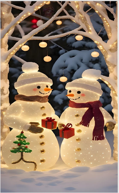 FUNDA FORRO PARA PUERTA  NAVIDEÑA