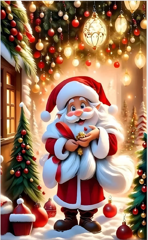 FUNDA FORRO PARA PUERTA  NAVIDEÑA