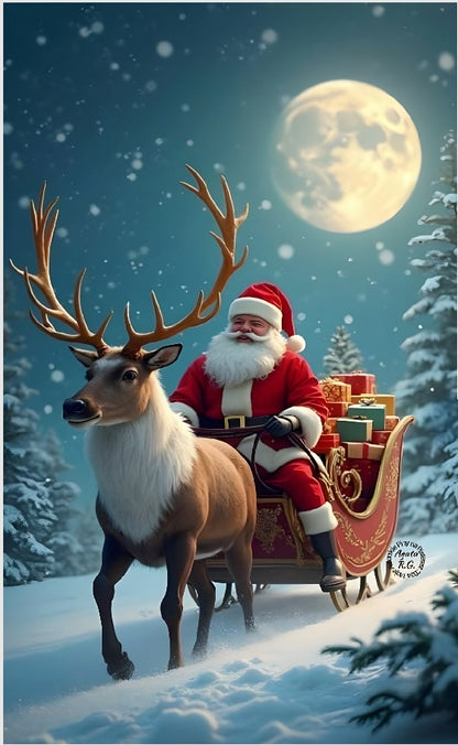 FUNDA FORRO PARA PUERTA  NAVIDEÑA