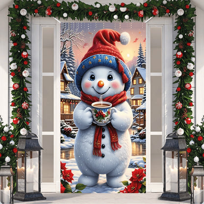 FUNDA FORRO PARA PUERTA  NAVIDEÑA