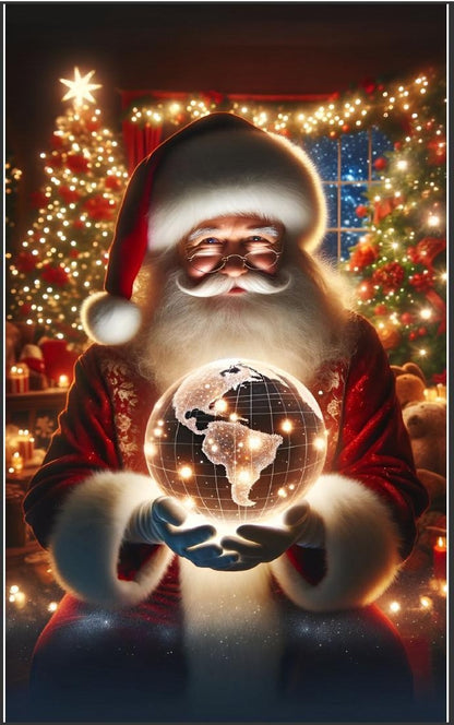 FUNDA FORRO PARA PUERTA  NAVIDEÑA