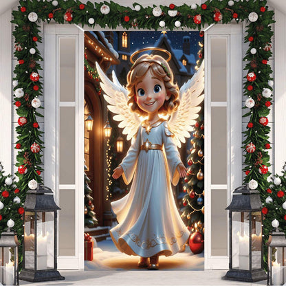 FUNDA FORRO PARA PUERTA  NAVIDEÑA