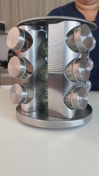 Organizador de Condimentos Acero Inoxidable